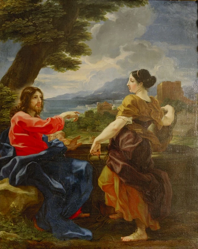 Cristo e la samaritana al pozzo - Palazzo Spada, Roma